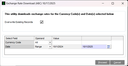 DSD Multi-Currency - Exchange Rate Download from XE.COM
