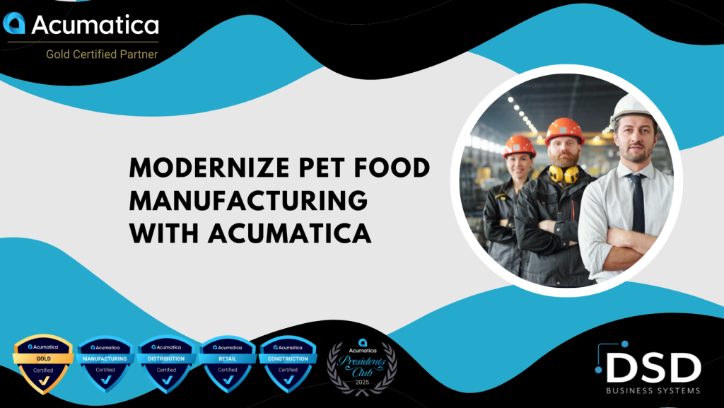 Acumatica manufacturing
