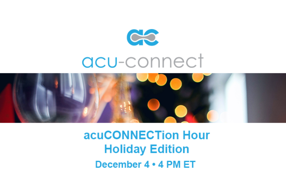 acuCONNECTion Hour: Holiday Edition