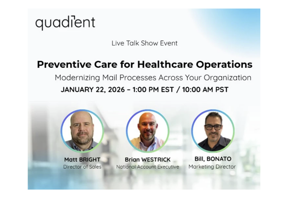 Modernizing Mail for Compliance, Cost and Patient Experience