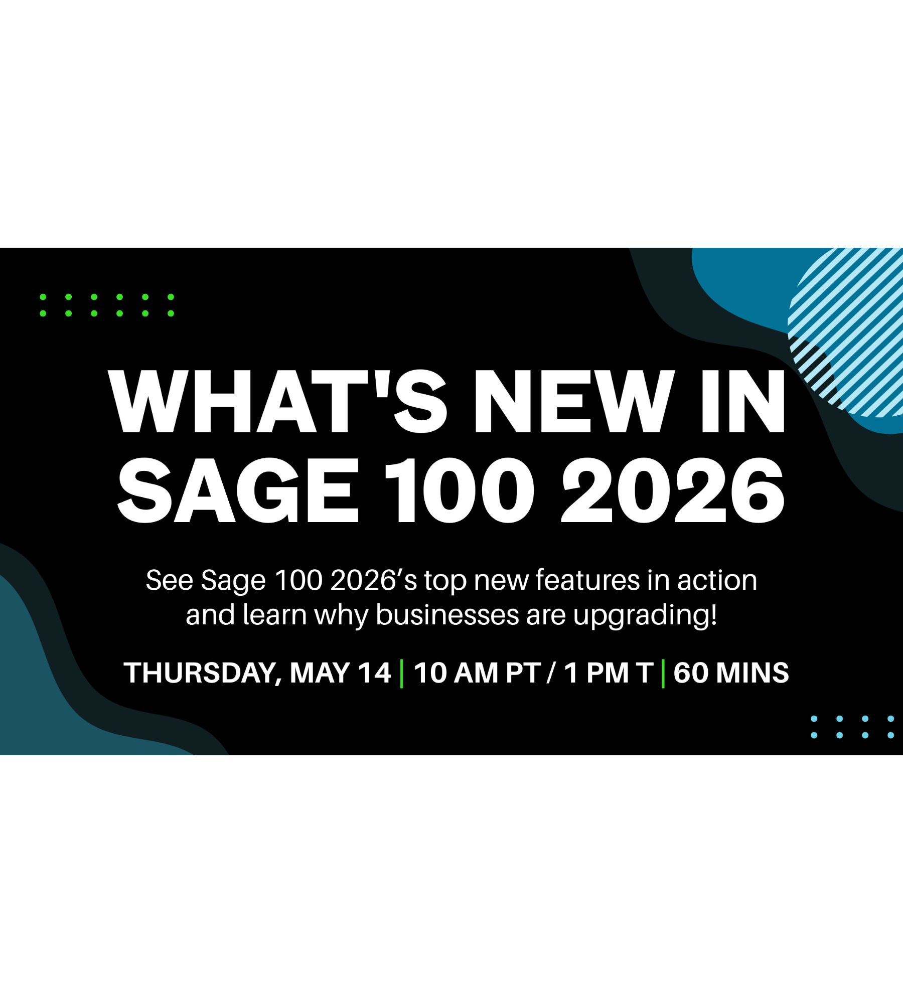 What's New in Sage 100 2026