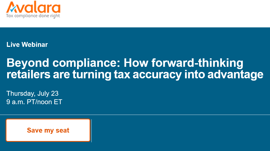 Avalara Tax Compliance Avalara July webinar 7 23 26 1 1